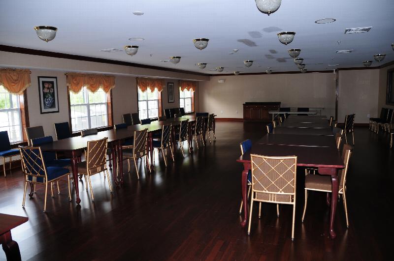 Park Terrace photo of the community assembly room complete with many tables and chairs for group activities.